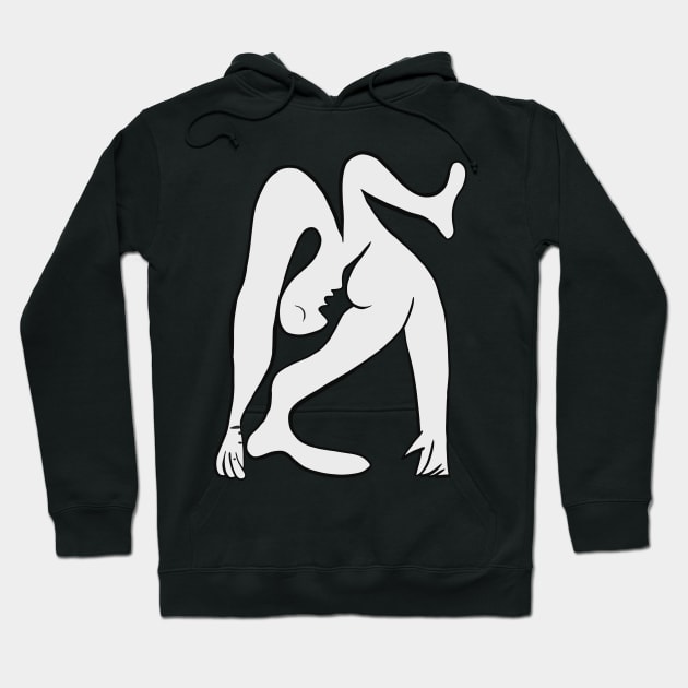 Picasso - Black and White #1 Hoodie by shamila